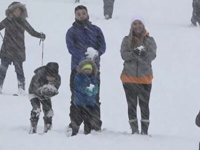 А вот и долгожданные снежные кадры с разных городов Турции